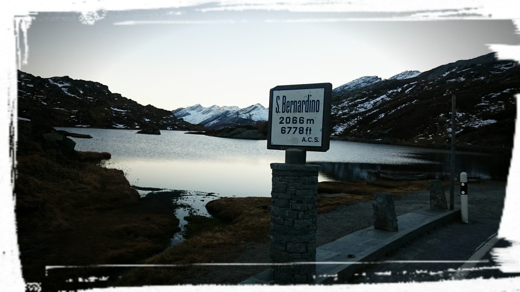 San Bernardino, Schweiz, November 2015